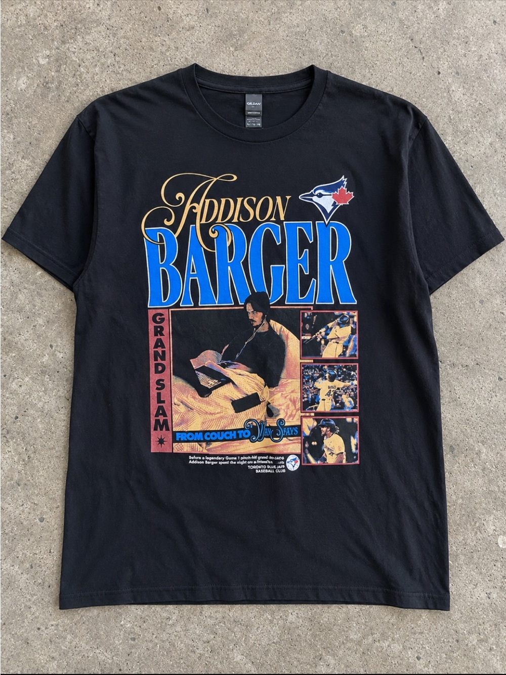 Toronto Blue Jays Addison Barger Grand Slam Stadium Giveaway T-Shirt 4/11/2026
